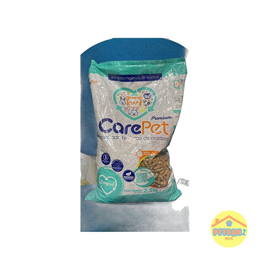 CarePet Premium Hipoalergênico Gatos 2,5 kg