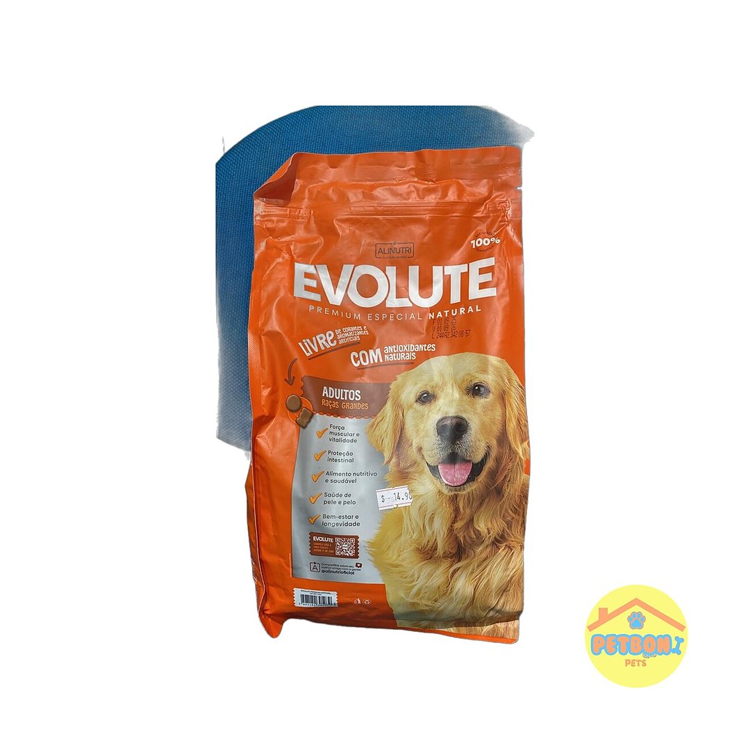 Evolute Premium Especial Natural Adultos 15 kg