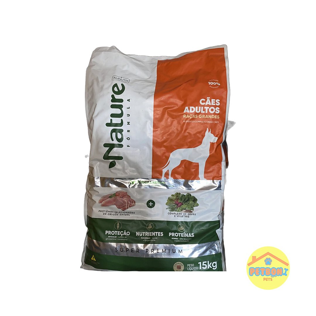 Nature Pro Cães Adultos Raças Grandes 15 kg
