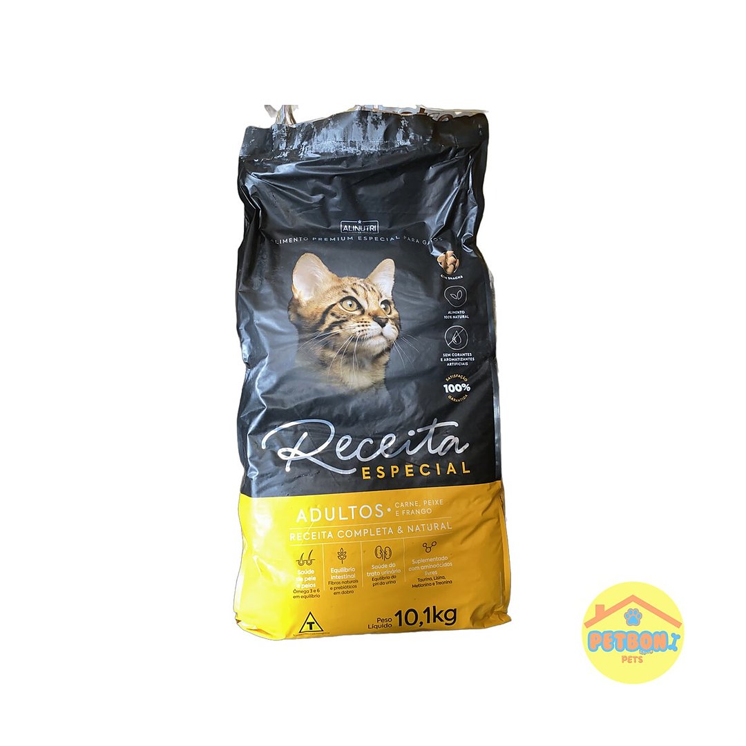Receita Especial Gatos Adultos 10,1 kg